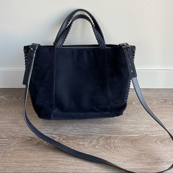 All Saints Fleur de Lis Ew SM genuine leather bag - Picture 7 of 16